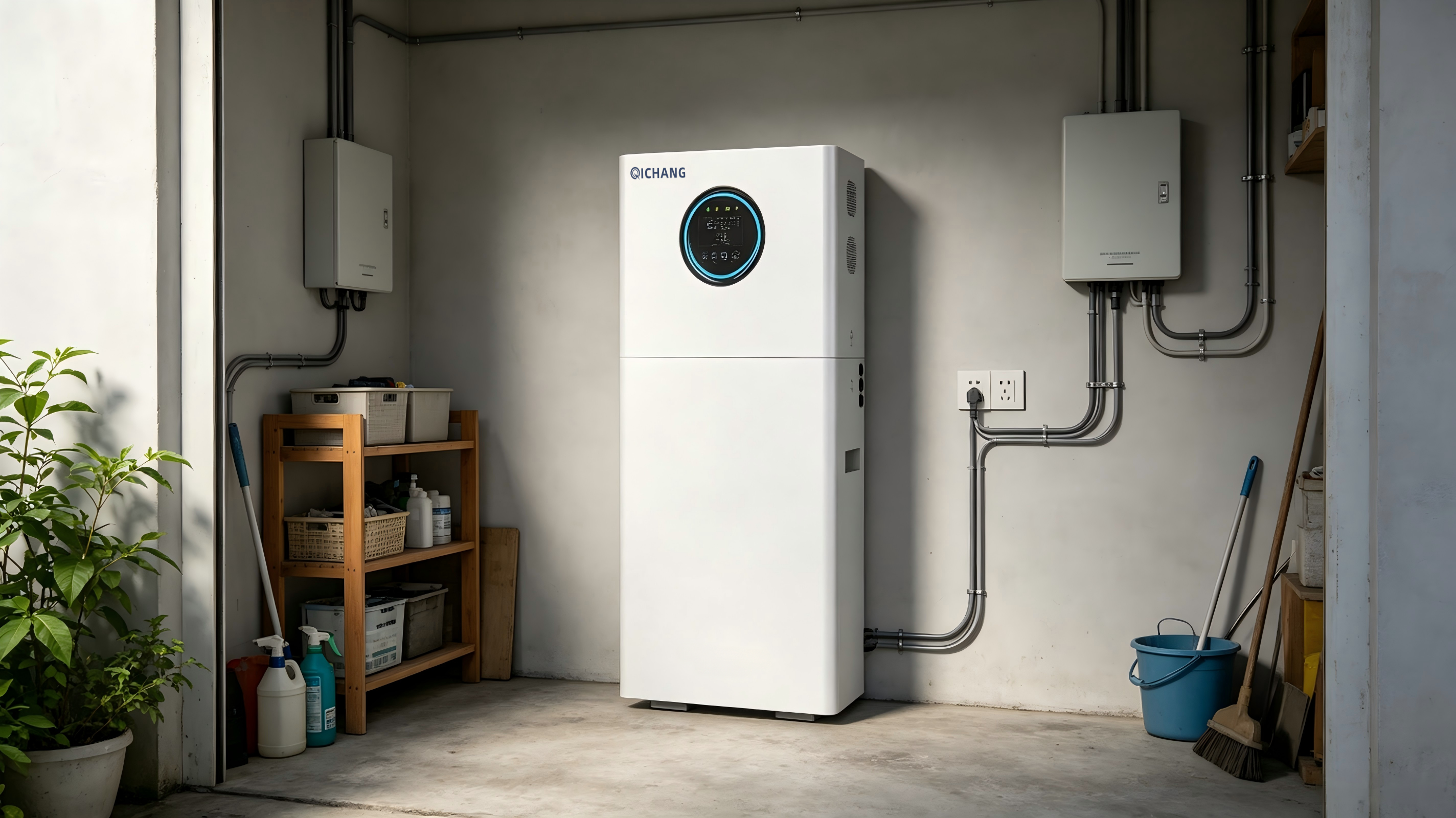 启畅 ESS 6KW+16KWH / ESS 10KW+16KWH 户用储能一体机场景
