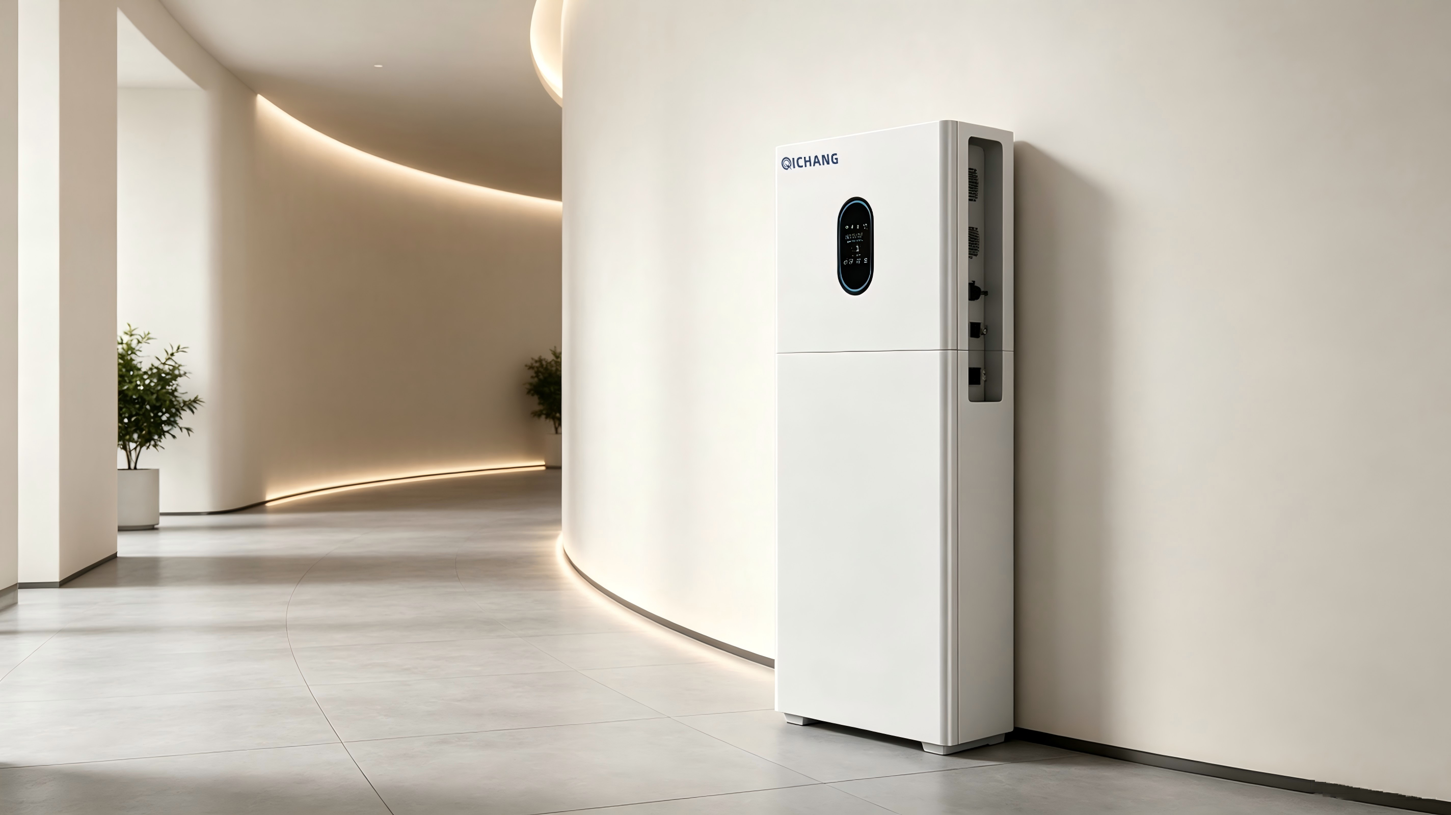 ESS HY 10KW / HY 12KW + 30KWH 落地式一体机家居场景